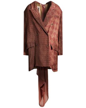 Uma Wang Blazer Viscose, Silk - Brown