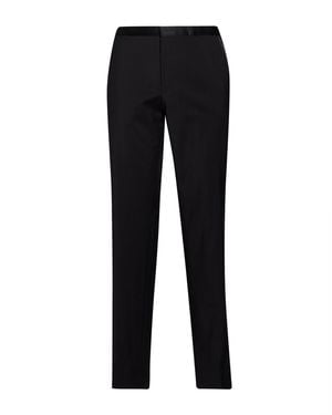HUGO Trousers Virgin Wool - Black