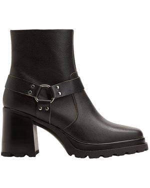 8 by YOOX Ankle Boots - Black