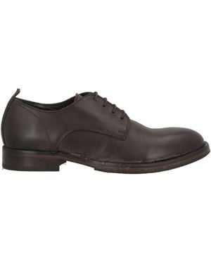 Moma Lace-Up Shoes Calfskin - Brown