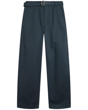 Maison Kitsuné Pants Cotton - Blue