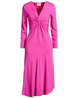 Dixie Midi Dress - Pink