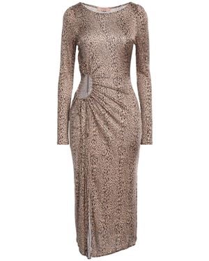 Twinset Midi Dress - Brown