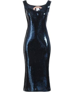 N°21 Midi Dress - Blue
