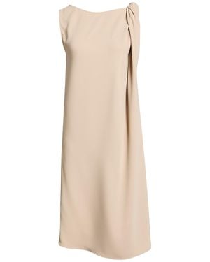 P.A.R.O.S.H. P.A.R.O..H. Midi Dresses - Natural