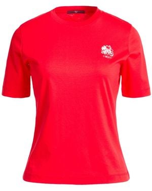 High Momentary T-Shirt Cotton - Red