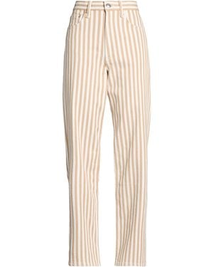 Rag & Bone Sand Jeans Cotton, Linen, Elastane - Natural