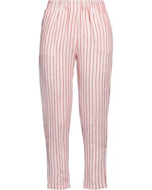 ROSSO35 Pants Linen - Pink