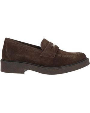 Divine Follie Dark Loafers Leather - Brown
