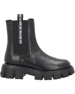 Love Moschino Ankle Boots - Black