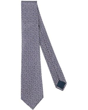 Lanvin Ties & Bow Ties Textile Fibers - Blue
