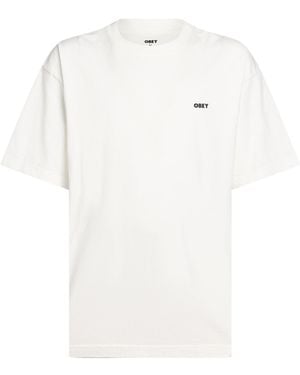 Obey T-Shirt Cotton - White