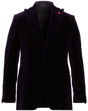 Lardini Blazer Cotton, Elastane - Black