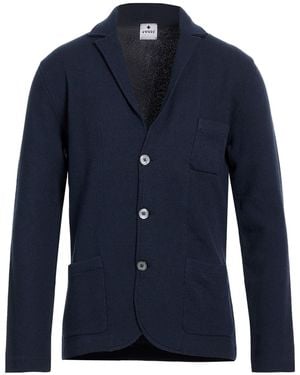 Andrea Fenzi Blazer Cotton, Polyamide - Blue