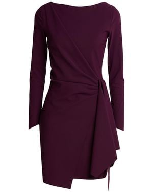 La Petite Robe Di Chiara Boni Mini Dress Polyamide, Elastane - Purple