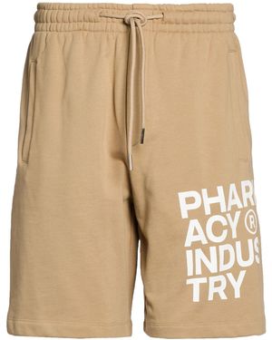 Pharmacy Industry Camel Shorts & Bermuda Shorts Cotton - Natural