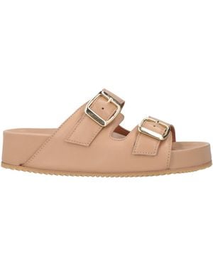 Via Roma 15 Sandals Leather - White