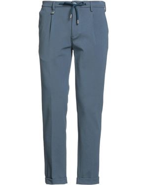 Barbati Light Trousers Viscose, Polyamide, Elastane - Blue