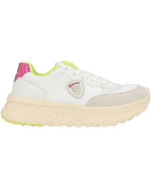 Blauer Trainers - White