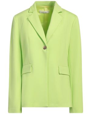 Liviana Conti Blazer Viscose, Polyamide, Elastane - Green