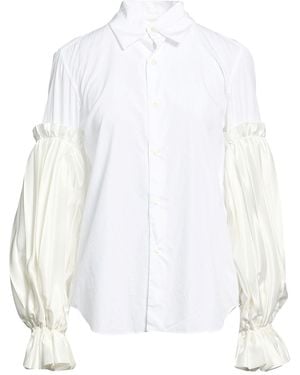 Comme des Garçons Shirt Cotton, Polyester - White