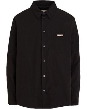 Marni Jacket Polyester, Polyamide, Cotton - Black