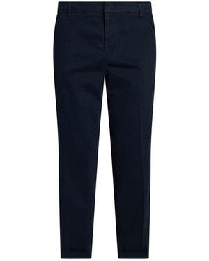 Dondup Pants Cotton, Elastane - Blue
