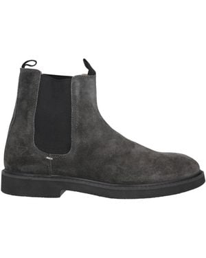 Docksteps Ankle Boots Soft Leather - Black