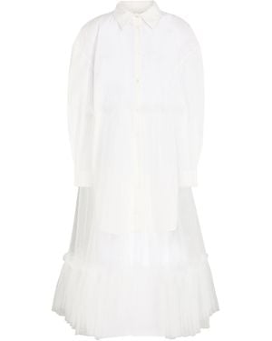 ACT N°1 Midi Dresses - White