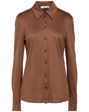 Please Shirt Cotton, Modal - Brown