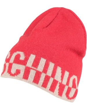 Moschino Hat Viscose, Polyamide, Wool, Cashmere - Red