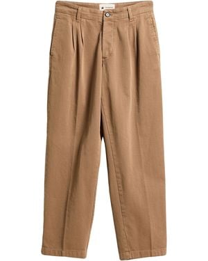 Saucony Trousers Cotton - Natural