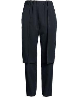 Ujoh Trousers Wool - Blue
