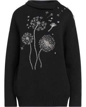 Oscar de la Renta Col roulé - Noir