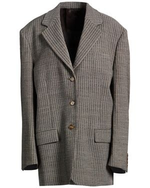 Acne Studios Khaki Blazer Wool, Viscose, Elastane - Gray