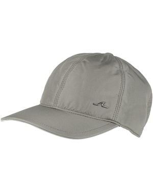 Paul & Shark Military Hat Silk, Polyurethane - Grey