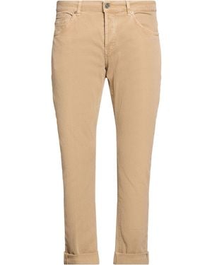 Dondup Pants Cotton, Elastane - Natural