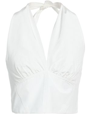 ANDAMANE Top Polyester, Cotton - White