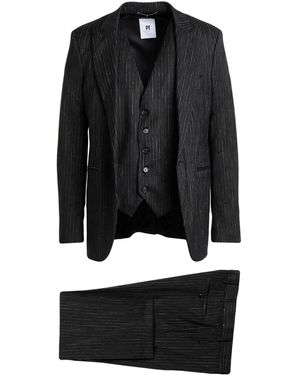PT Torino Suit Virgin Wool - Black