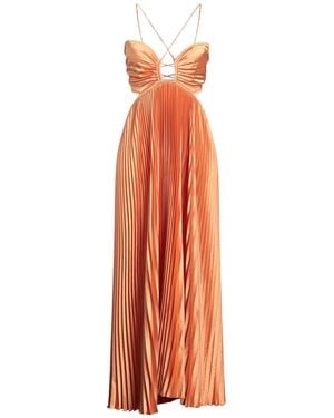 LIDEE Woman L'Idée Midi Dress Polyester - Orange