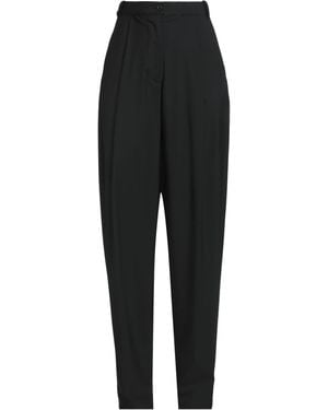 Les Coyotes De Paris Trousers Polyester, Wool, Elastane - Black