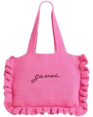 Ganni Borsa A Mano - Rosa