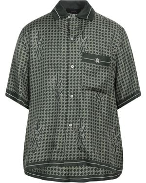 Amiri Logo Print Shirt - Gray