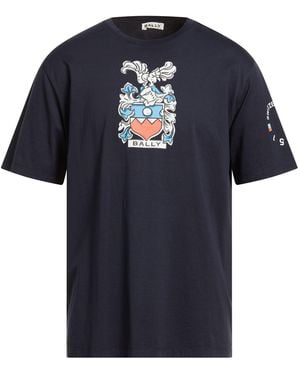 Bally T-Shirt Organic Cotton - Blue