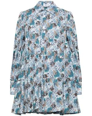 WEILI ZHENG Vestito Corto - Blu