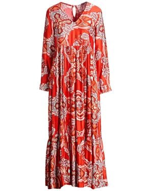 CONNOR & BLAKE Maxi Dress Viscose - Red