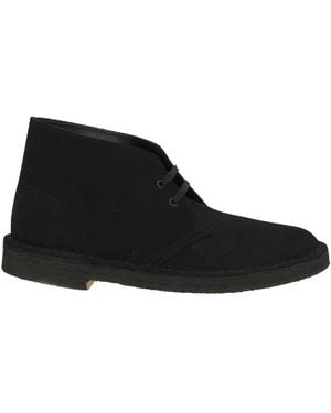 Clarks Ankle Boots Leather - Black
