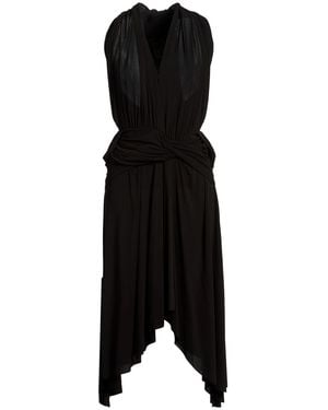 Acne Studios Midi Dress Viscose - Black