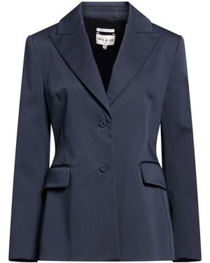 Paul & Joe Midnight Blazer Cotton, Elastane - Blue
