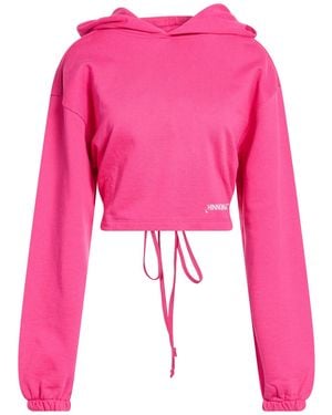 hinnominate Fuchsia Sweatshirt Cotton - Pink